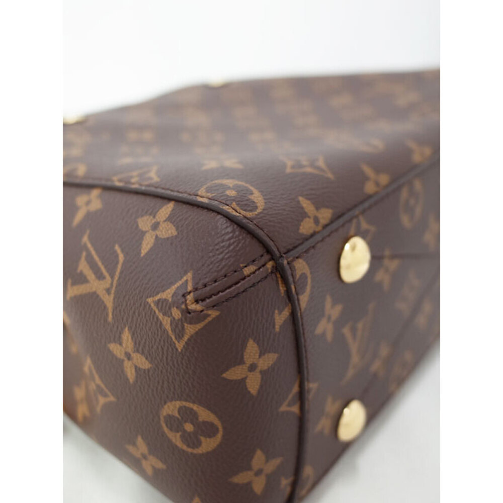 Louis Vuitton Monogram Leather Montaigne 2way Shoulder Bag Brown - Picture 4 of 5